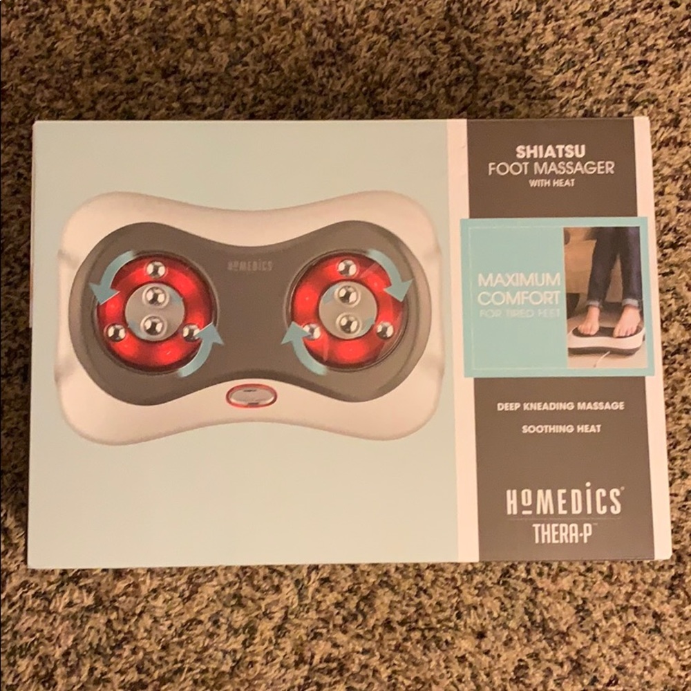 HoMedics Thera-p shiatsu foot massager with heat